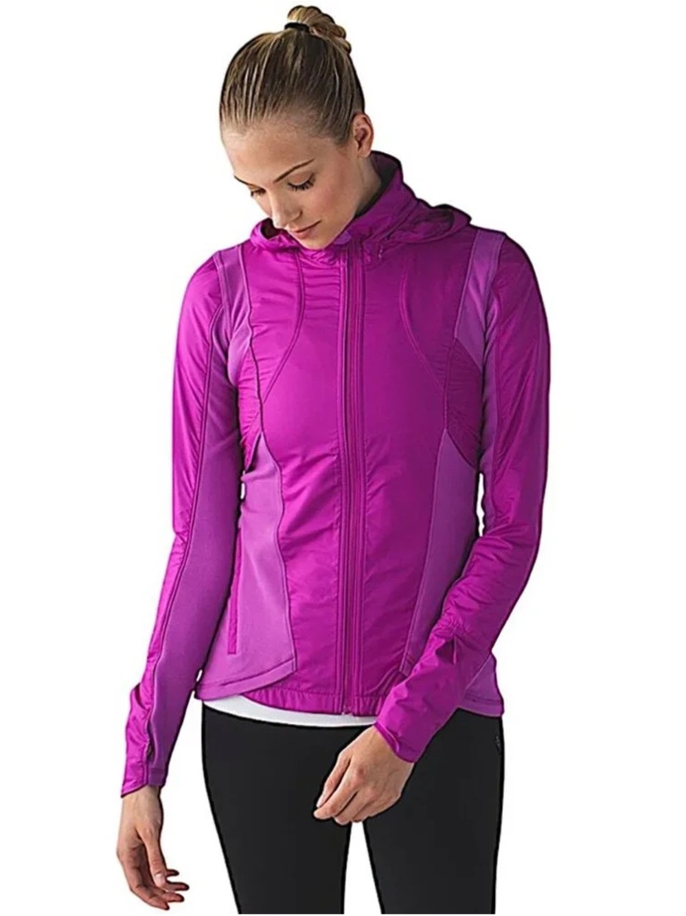 Lululemon Kanto Catch Me Run Jacket in Ultra Violet Size 8